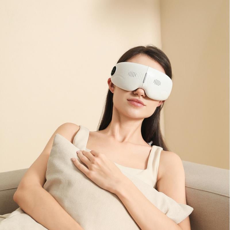 E8 Eye Massager with Heat, Headache Relief Device, Heated Eye Mask for Dry Eyes, Visualization Design Massager, Travel Sinus Electric Gadget, Relieve Fatigue, Face Massager Reduce Eye Strain, Christmas Birthday Gifts for Women Men, Gifts for Mother Father